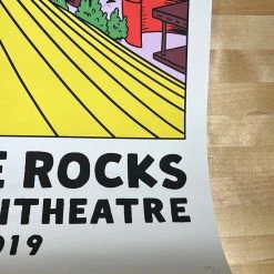 Colorado Zedd On The Rocks - 2019 Luke McGarry Poster Red Rocks, Morrison, CO