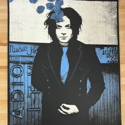 Gig Posters Jack White - 2012 Rob Jones Poster Radio City New York N2