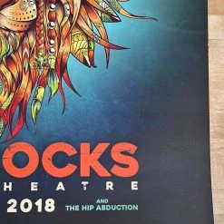 Status Serigraph Stick Figure - 2018 Twiddle Poster Red Rocks Morrison, CO