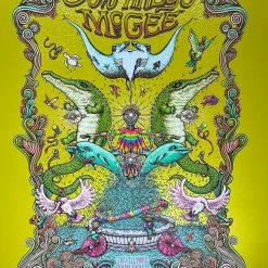 Umphrey's McGee - 2020/2021 Marq Spusta Poster Miami, FL 1st Green
