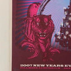 Yonder Mountain String Band - 2007 Table 2 Press Poster Denver, CO Fillmore