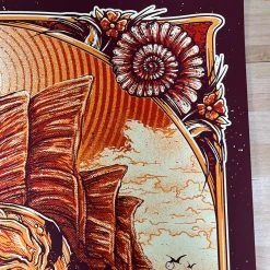 Half Hazzard Press String Cheese Incident - 2019 Half Hazard Poster Red Rocks Morrison, CO Colorado