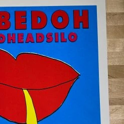 Sebadoh - 1995 Matt Getz Poster San Diego, Hollywood, CA