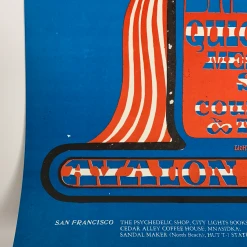 Daily Flash - 1966 Stanley Mouse Poster 1st San Francisco Avalon