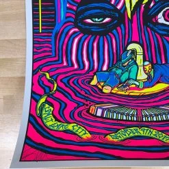 Queens Of The Stone Age - 2017 Brad Klausen Poster Salt Lake City AP