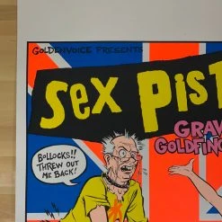 Gig Posters Sex Pistols - 1996 Chris Coop Poster Los Angeles, CA The Palladium