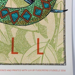 Built To Spill - 2016 Fugscreens Studios Poster Chicago, IL Thalia Hall