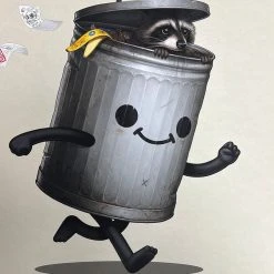 Teddy I - 2019 Mike Mitchell Poster Art Print Mikeland AP