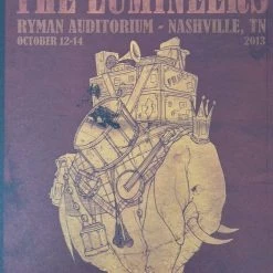 Sold Out Posters Lumineers - 2013 Poster Nashville, TN Ryman Auditorium