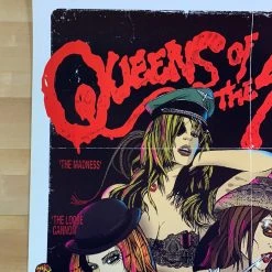 Gig Posters Queens Of The Stone Age - 2008 Rhys Cooper Poster Hobart, AUS