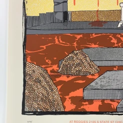 Mudqueens - 2015 Fugscreens Studios Poster Chicago, IL Reggies Rock Club