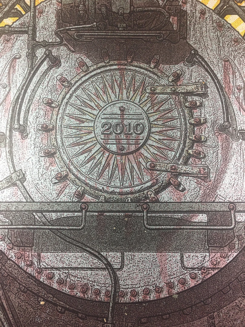 Eric Clapton Crossroads Guitar Festival - 2010 Ron Donovan Poster Oakland, CA Hangar 18