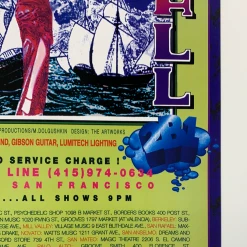 MHP 26 David Crosby - 1997 Mike Dolgushkin Poster Maritime Hall San Fran 1st