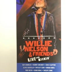 Sold Out Posters Willie Nelson - 2003 Original Vinyl Poster Insert 24x12 Record Art