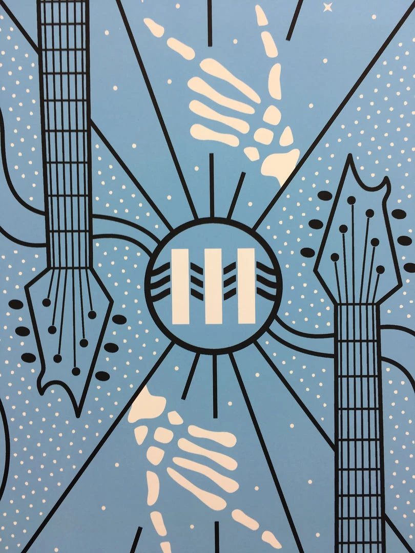 Jack White - 2018 Matthew Jacobson Poster Las Vegas, NV 10 Of Diamonds The Chelsea Night 2 Gig Posters