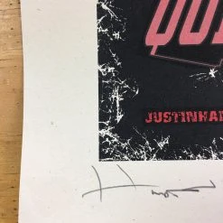 Queens Of The Stone Age - 2008 Justin Hampton Poster Hamilton, ON Copps Coliseum