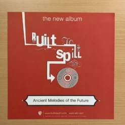 Sold Out Posters Built To Spill - 2001 Original Vinyl Poster Insert 12.31x12.31 Record Art