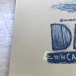 Dan Auerbach - 2009 Dan Grzeca Poster Schubas Chicago The Black Keys