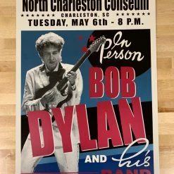 Bob Dylan - 2003 Geoff Gans Poster North Charleston Coliseum
