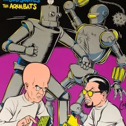 Man Or Astro-Man? - 1996 Chris Coop Poster West Hollywood, CA Troubadour