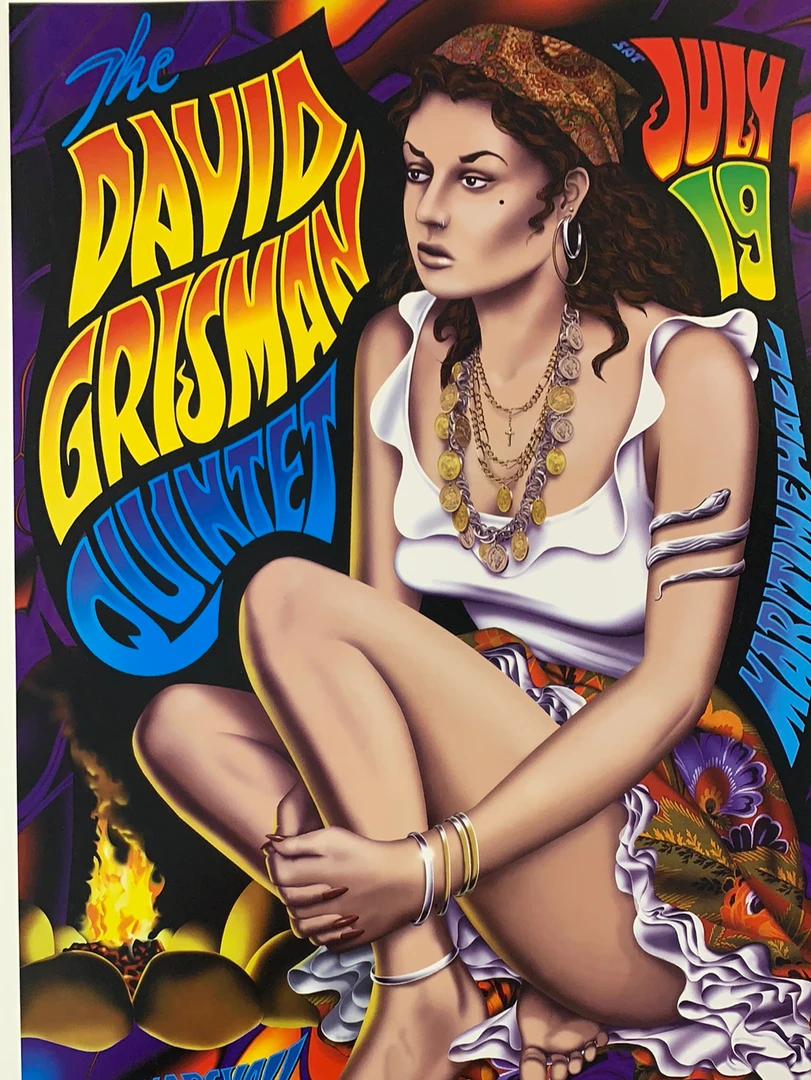 Jim Phillips MHP 33 DGQ - 1997 Poster Maritime Hall San Fran 1st Gig Posters