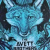 The Avett Brothers - 2016 Zeb Love Poster Pittsburgh Variant Gig Posters