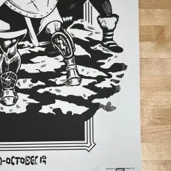 Ames Brothers Gig Posters Pearl Jam - 2014 Ames Bros Poster St. Paul, MN Xcel Energy Center NIGHT RAID