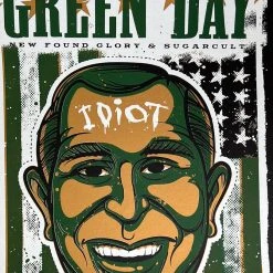 Gig Posters Green Day - 2004 Todd Slater Poster Philadelphia, PA Liacouras Center