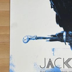 Jack White - 2012 The Silent Giants Poster Detroit, MI PM Show