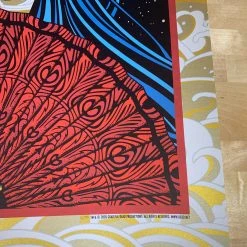 Grateful Dead - 2020 Todd Slater Poster Gold Foil Edition #1/150