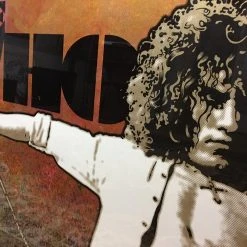 The Who - 2016 Chuck Sperry Poster Roger Daltry 50th Anniversary Tour FRAMED