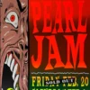 TAZ Gig Posters Pearl Jam - 1998 T.A.Z. Poster Maui, HI Cultural Center Variant