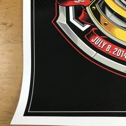 Gig Posters Pearl Jam - 2014 Mark 5 Poster Leeks, UK, First Direct Arena