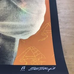 Alt-J - 2015 Emek Poster Santa Barbara Bowl, California FOIL Foil Posters