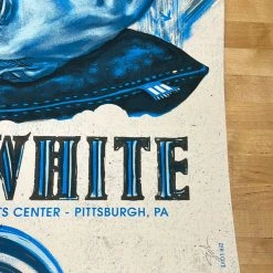 Jack White - 2022 Zeb Love Poster Pittsburgh, PA Gig Posters