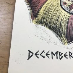 The Arcs - 2015 Dan Grzeca Poster Chicago, IL Vic Theatre