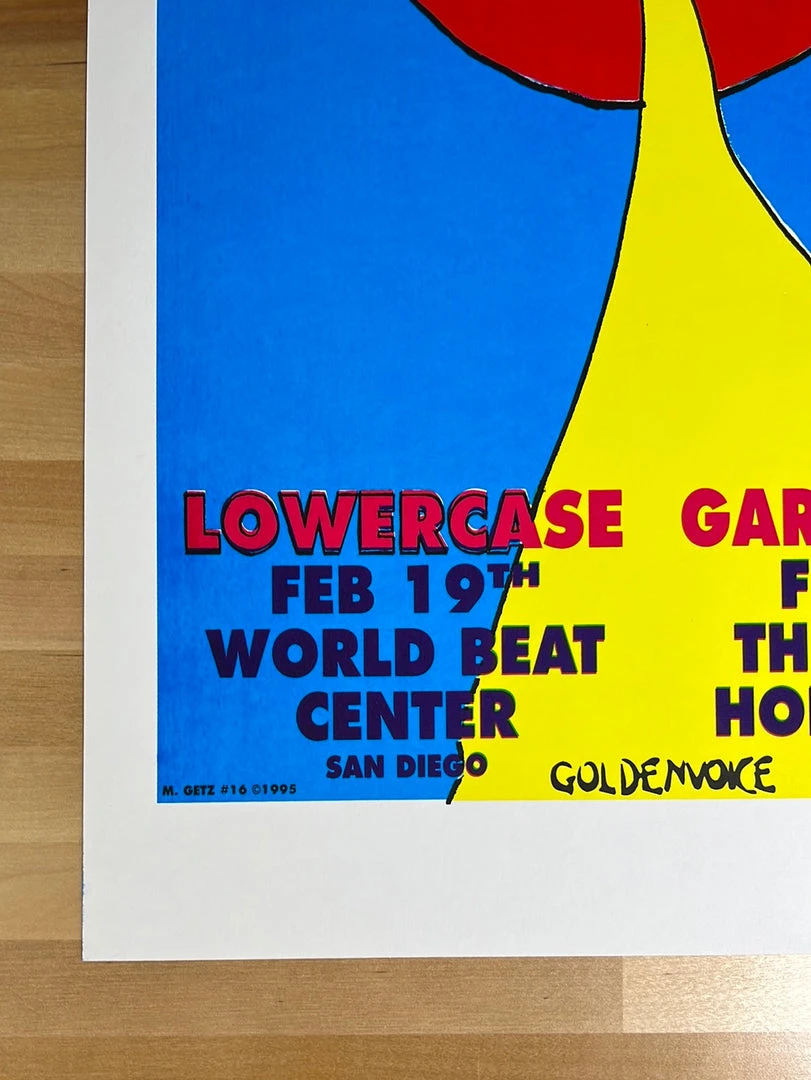 Sebadoh - 1995 Matt Getz Poster San Diego, Hollywood, CA