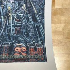 Phish - 2021 David Welker Poster New York, NY MSG Madison Square Garden