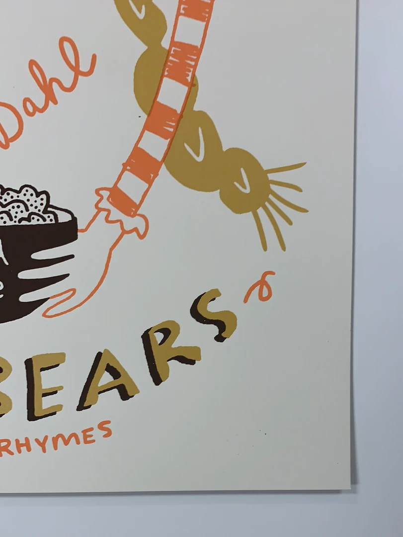 Movie/TV Posters Goldilocks - Laura Szumowski Poster 1st Edition Movie Print Roald Dahl