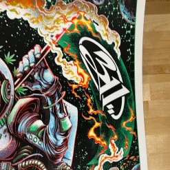 311 - 1996 Miles Tsang Poster Red Rocks Morrison, CO GREEN