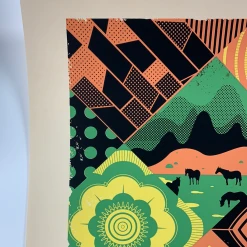 Gig Posters Dave Matthews Band - 2013 Graham Erwin Poster South America Tour