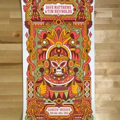 Gig Posters Dave Matthews Band - 2022 Bene Rohlmann Poster Cancun N2