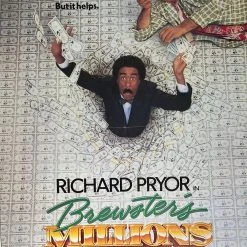Sold Out Posters Brewsters Millions - 1984 One Sheet Movie Poster Original Vintage 27x41 Movie/TV Posters