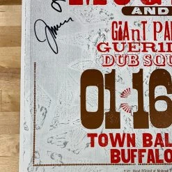 Mohawk Press Umphrey's McGee - 2013 Poster Buffalo, NY Band Signed 47/215