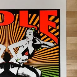 TAZ Hole - 1994 T.A.Z. Poster Los Angeles, CA Palladium 1st Ed Gig Posters