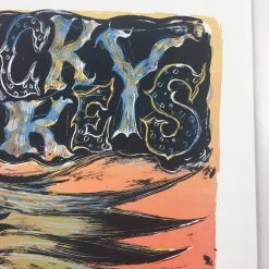 The Black Keys - 2006 Dan Grzeca Poster Chicago, IL Vic Theater