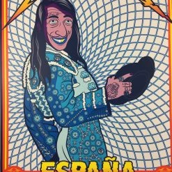 Metallica - 2018 Gomez Poster Madrid, Spain Wizink Center