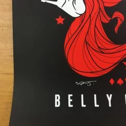 Colorado Umphrey's McGee - 2015 Scrojo Poster Belly Up Aspen, CO Band Autographed Silver