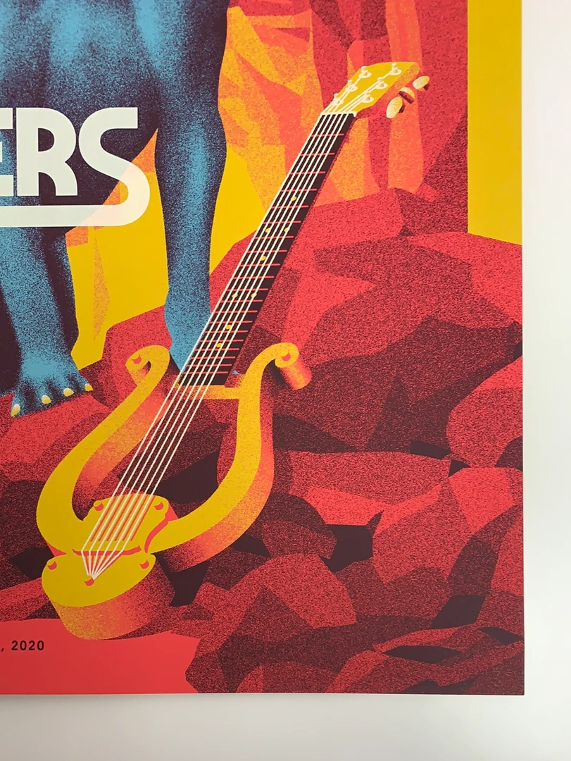 Gig Posters Foo Fighters - 2020 Shawn Ryan Poster Grand Rapids, MI Van Andel Arena