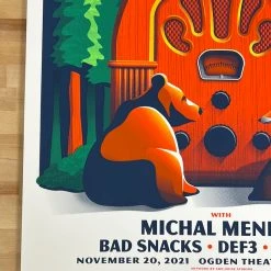 Colorado Late Night Radio - 2021 Mike Tallman Poster Denver, CO S/N
